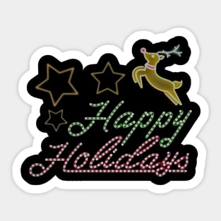 Happy holidays Sticker